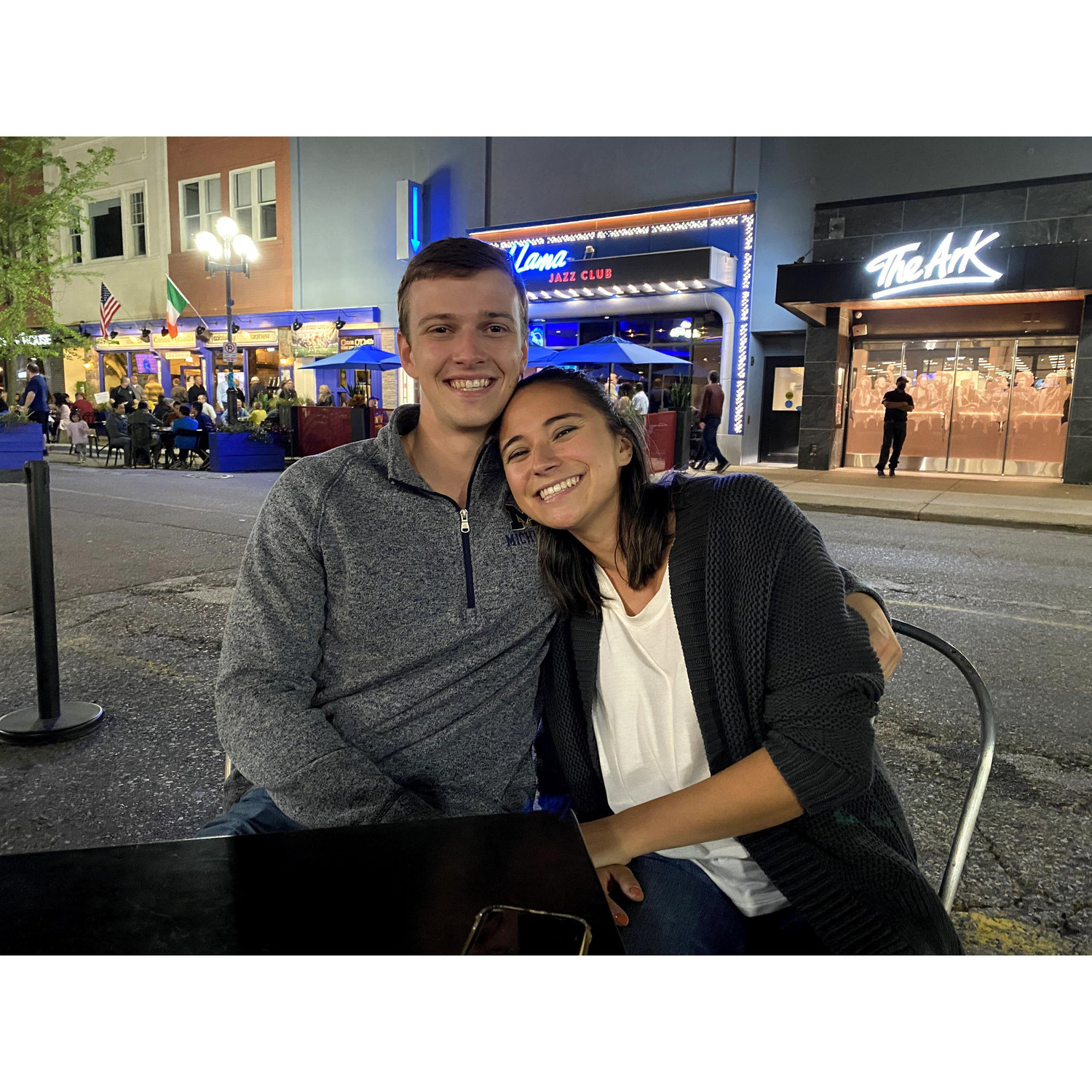 Our very second photo together