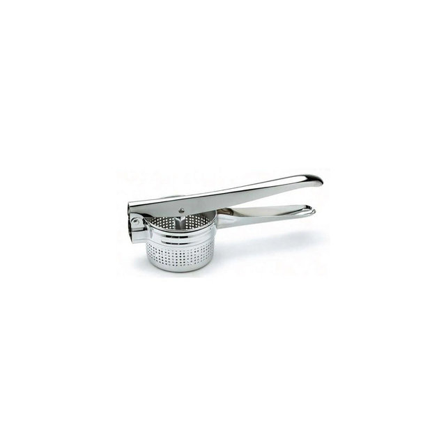 Norpro Chrome Finish Potato Ricer - 20oz Capacity- Fits Over Pots and Bowls for No Mess Use