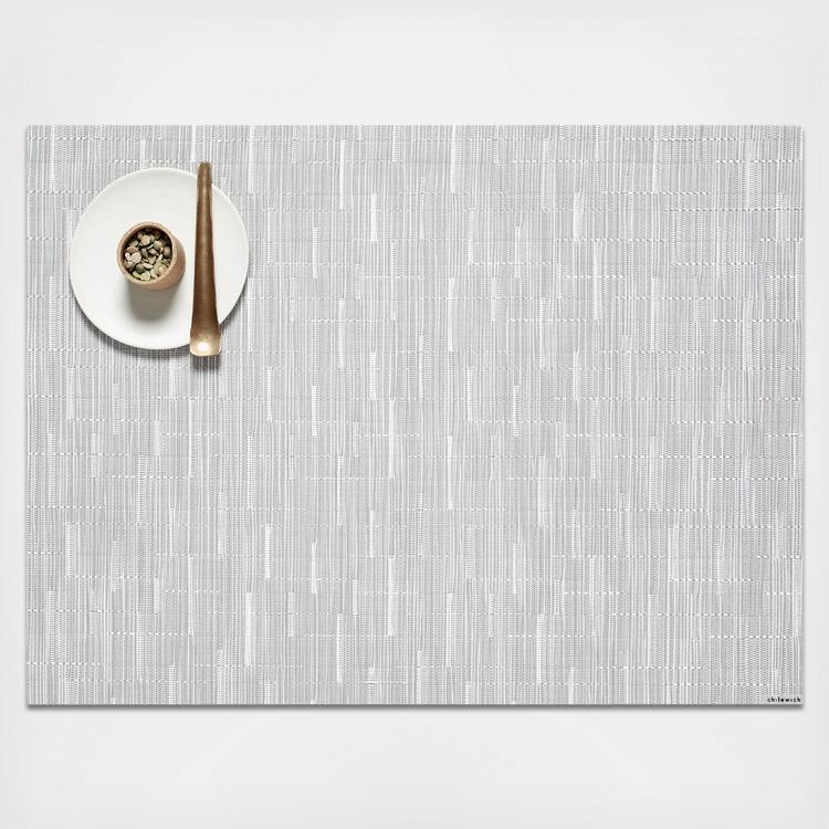 Chilewich Bamboo Woven Floor Mat- Moonlight