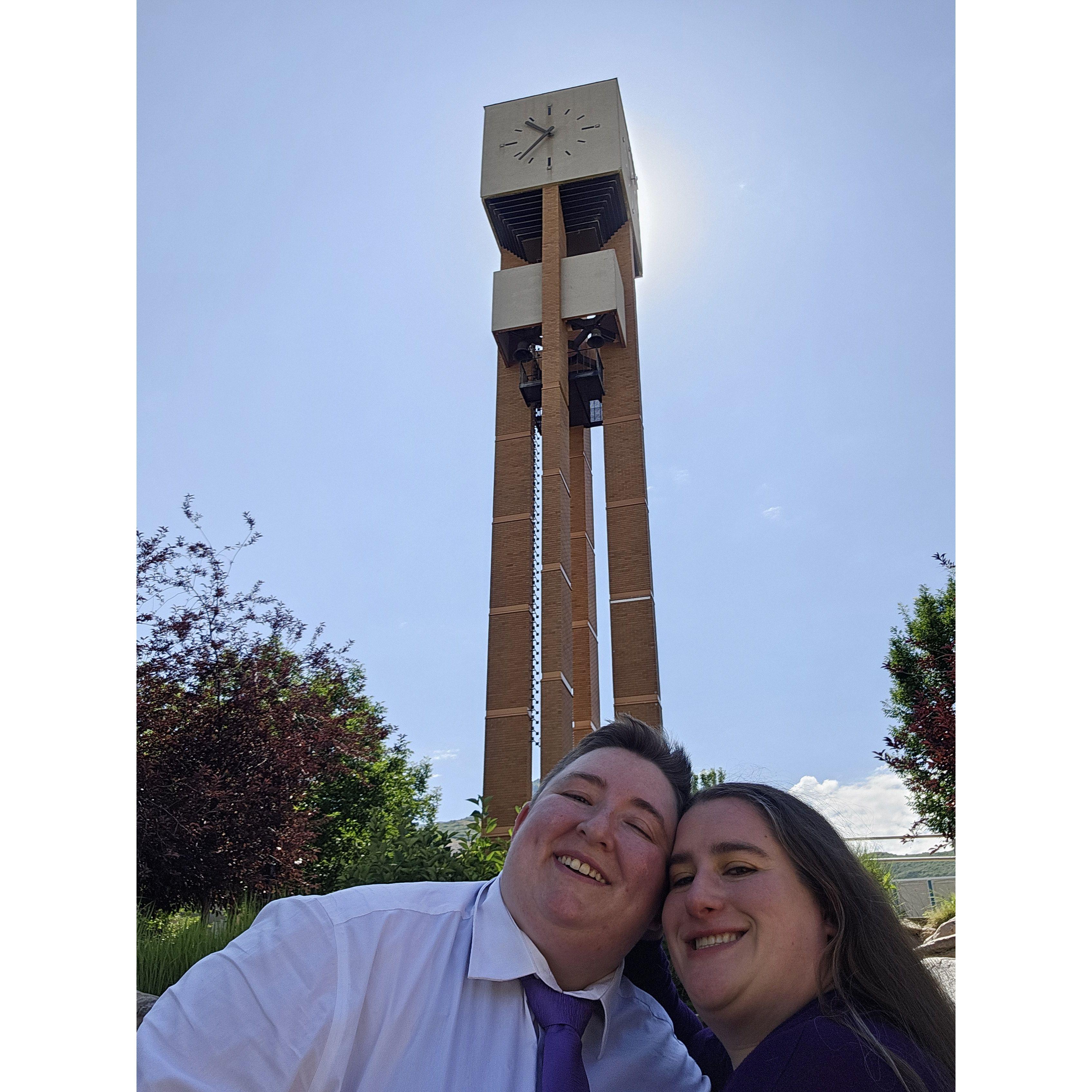 Clocktower at Weber State