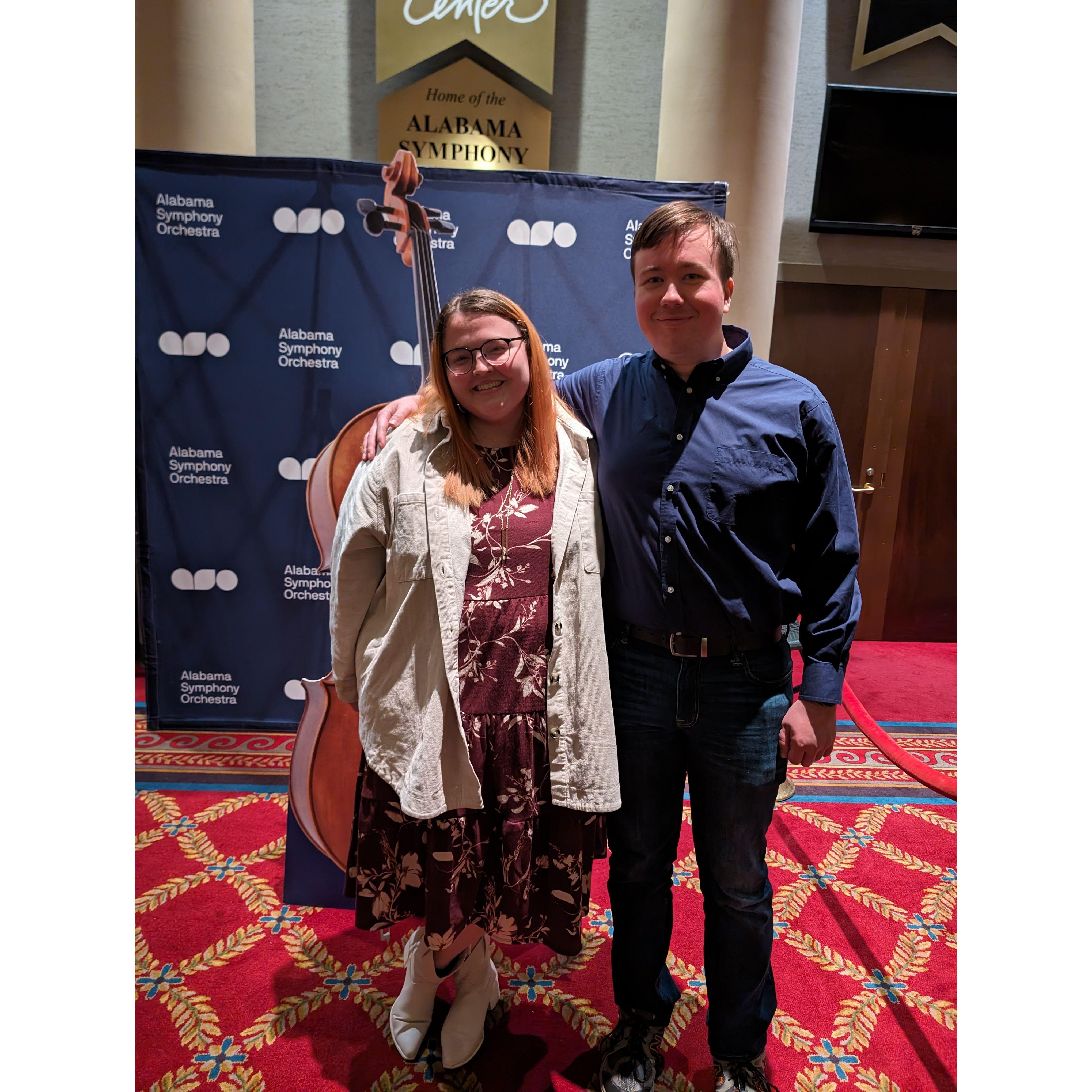 Date to see the Alabama Symphony Orchestra!