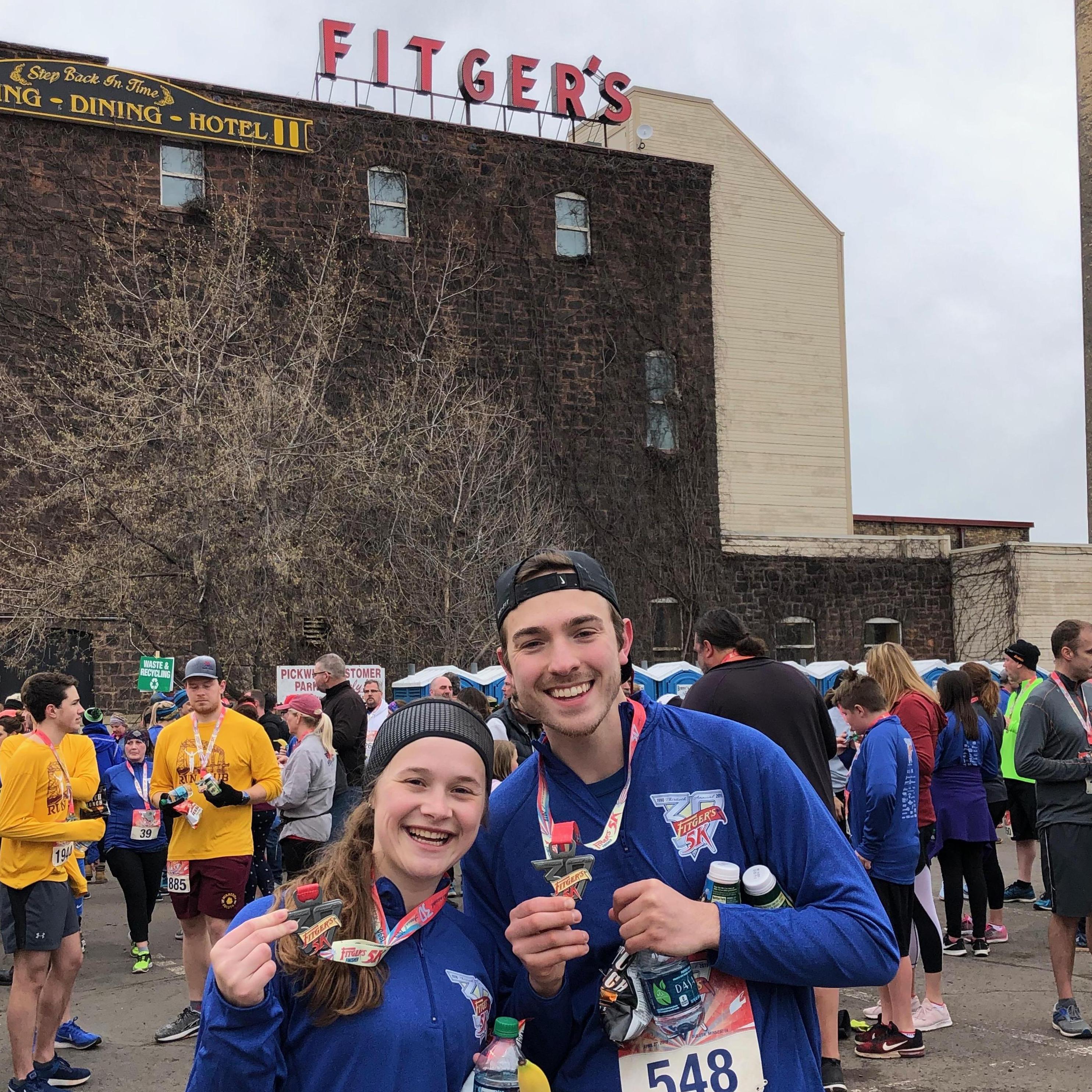 We ran a 5K!
