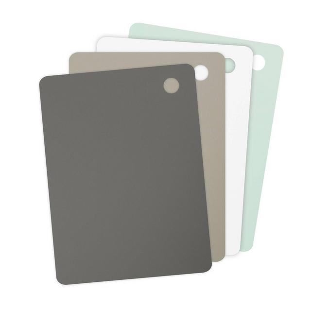 Tovolo Elements Large Flexible Cutting Mats Set of 4 Assorted 61-33580