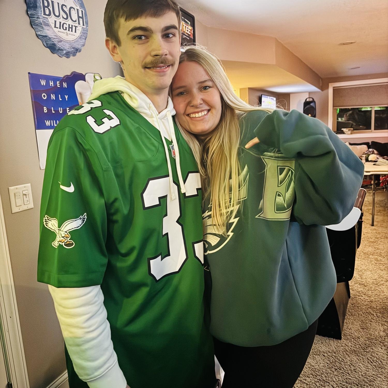 Dylan being an eagles fan solely for Coop...GO BIRDS!