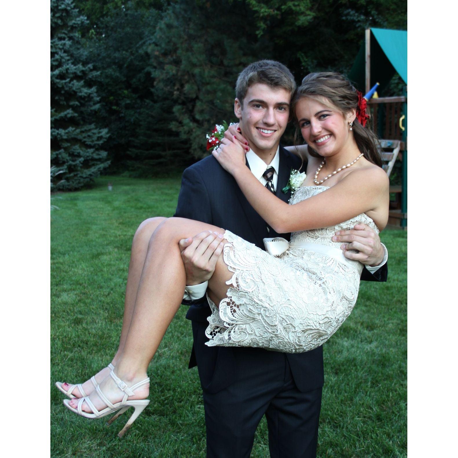 Junior Homecoming - Our First Dance Together