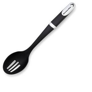 Product description page - KitchenAid Nylon Slotted Spoon Black