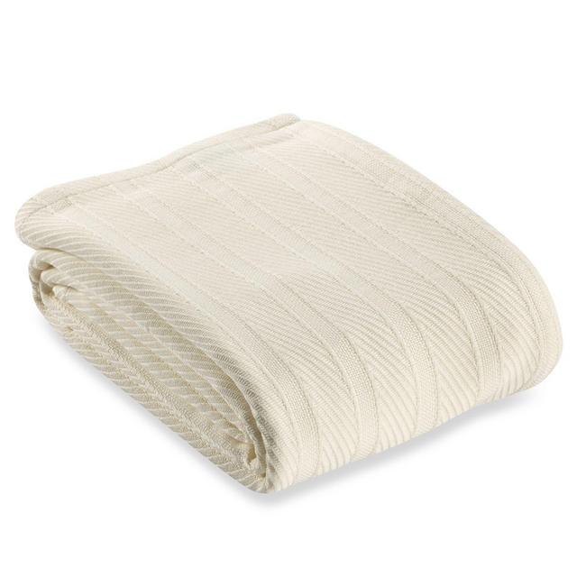 Wamsutta® HomeGrown™ Classic Cotton Full/Queen Blanket in Ivory