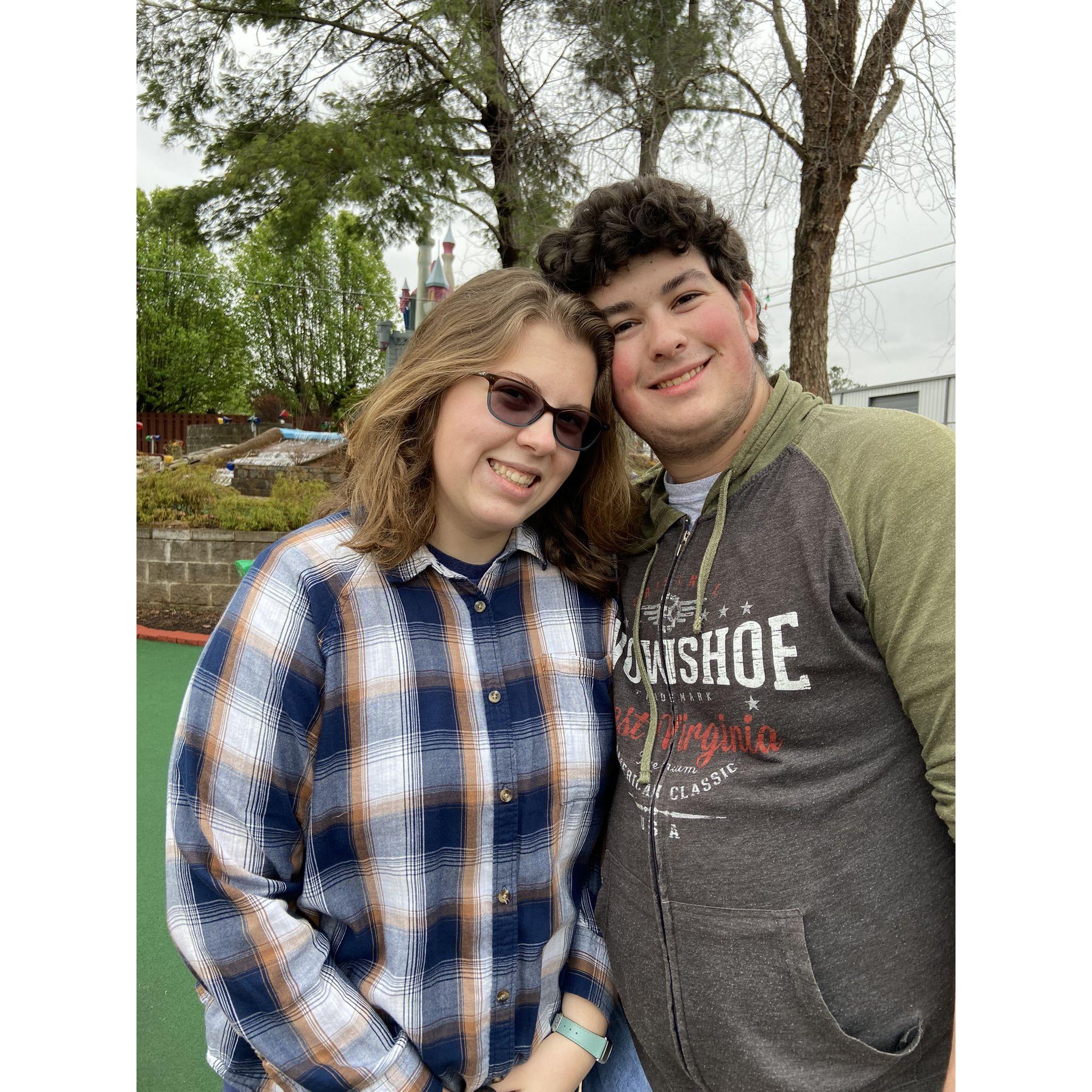 March 12, 2023 Playing a little putt-putt
