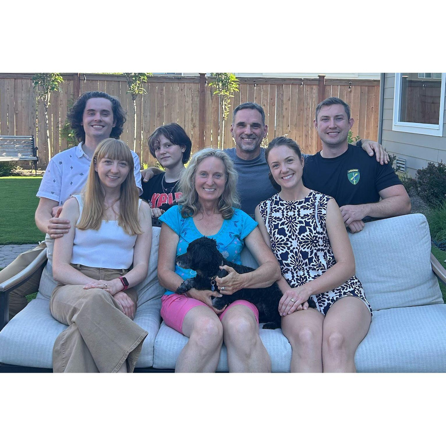 The whole family!