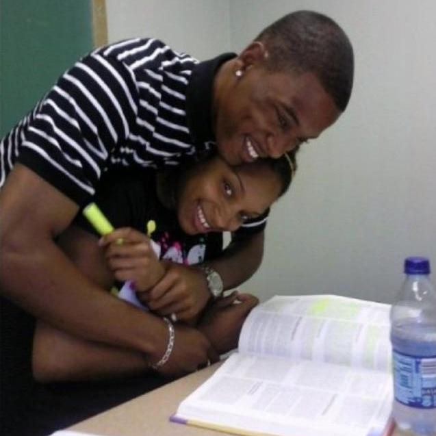 Back in the beginning. Studying hard to become a nurse. Circa 2009