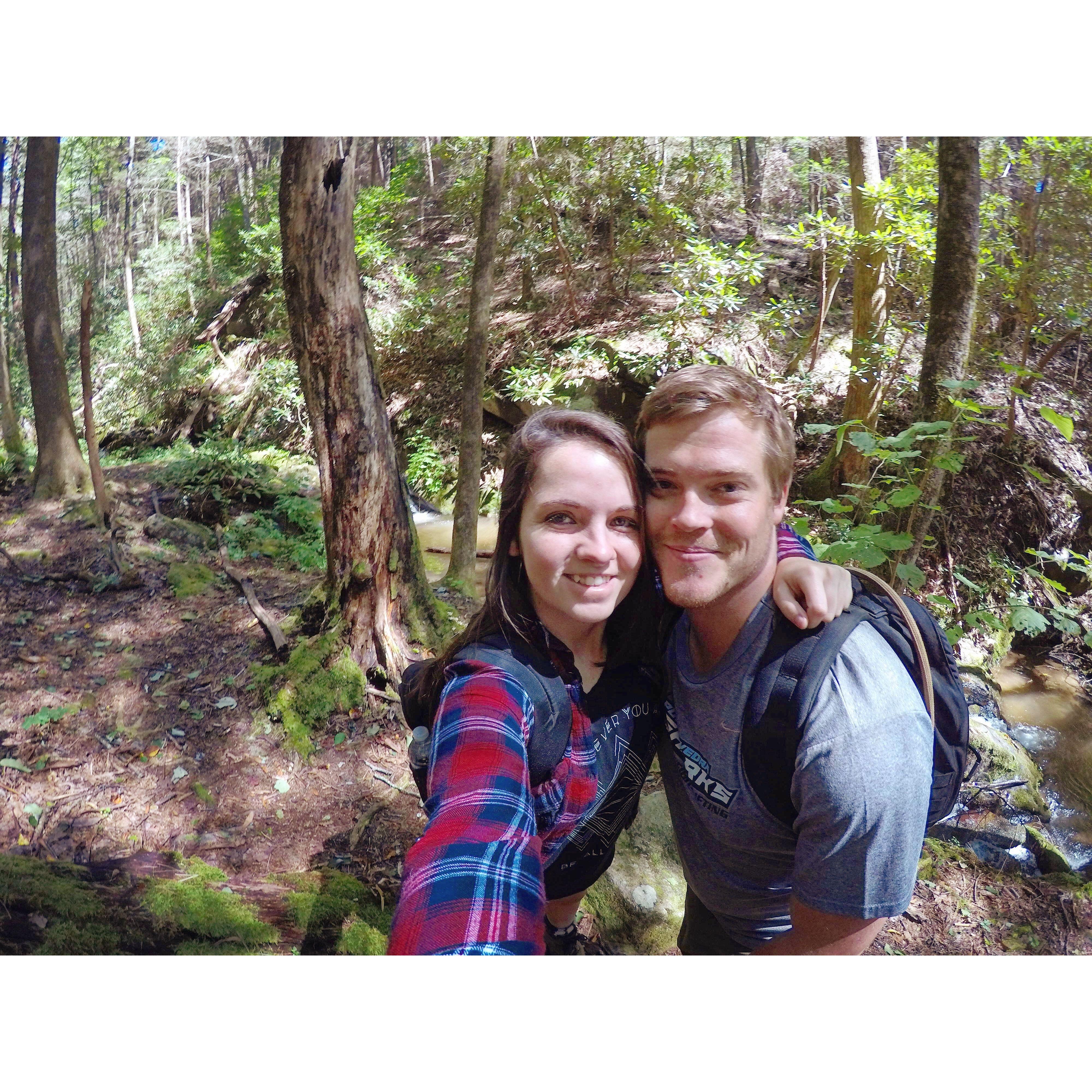2017 - Camping trip with friends in Chatsworth, GA