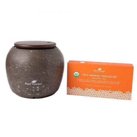 TerraFuse™ Deluxe Diffuser and Top 6 Organic Set