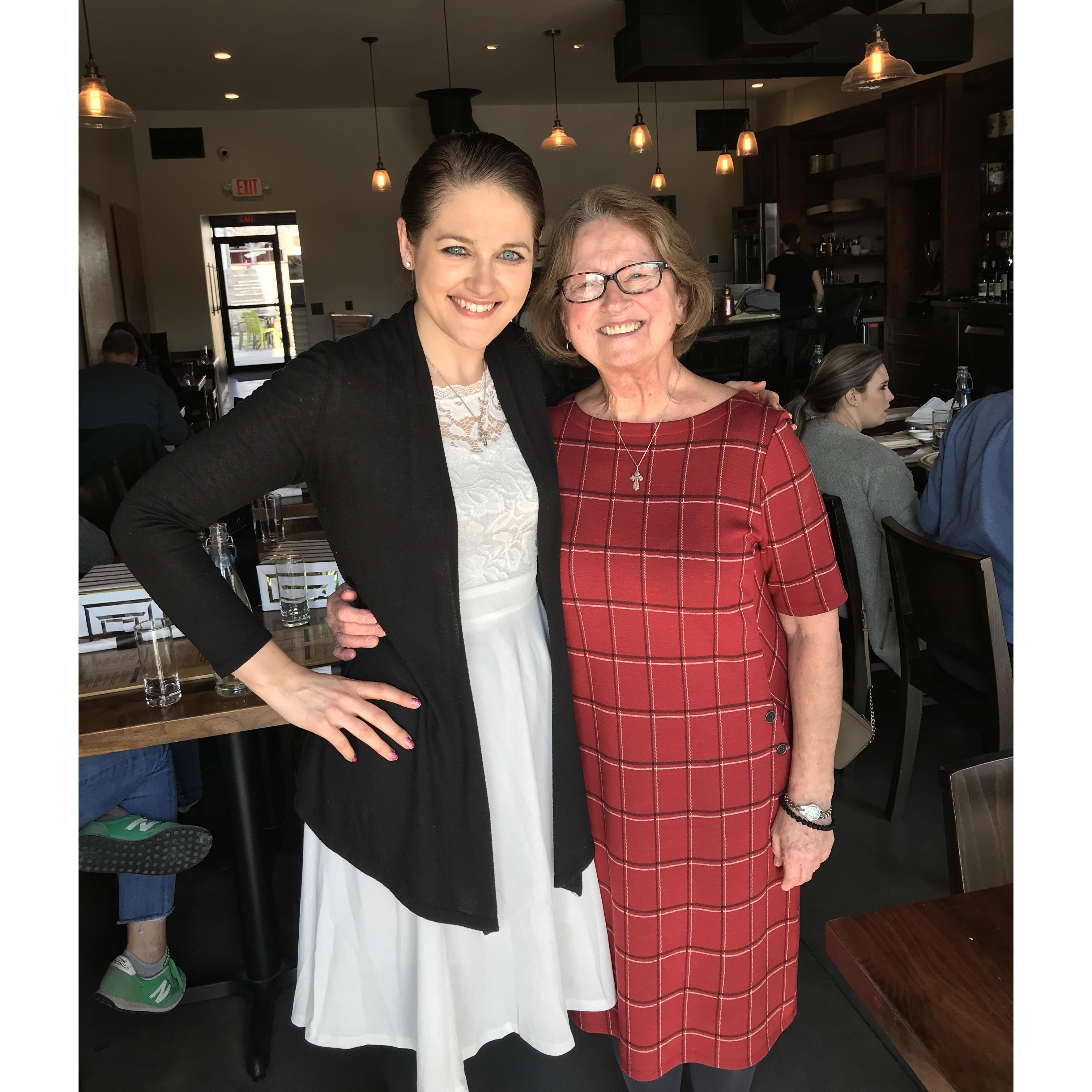 February 2019 - Wichita, Kansas - Lunch with my Godmother Karen