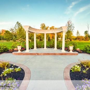 The ceremony space
