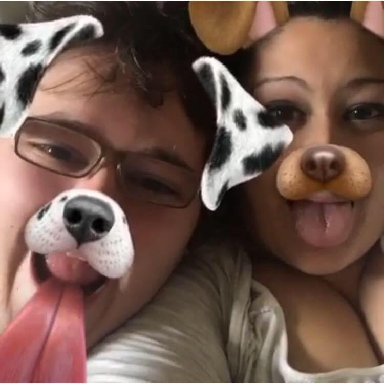 If we had to use one picture to sum up our relationship, this would be it