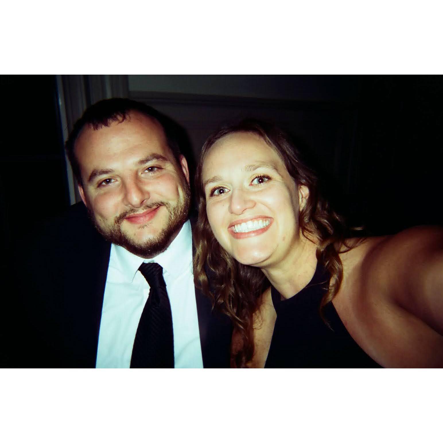 Snapped this one between tearing up the dance floor.