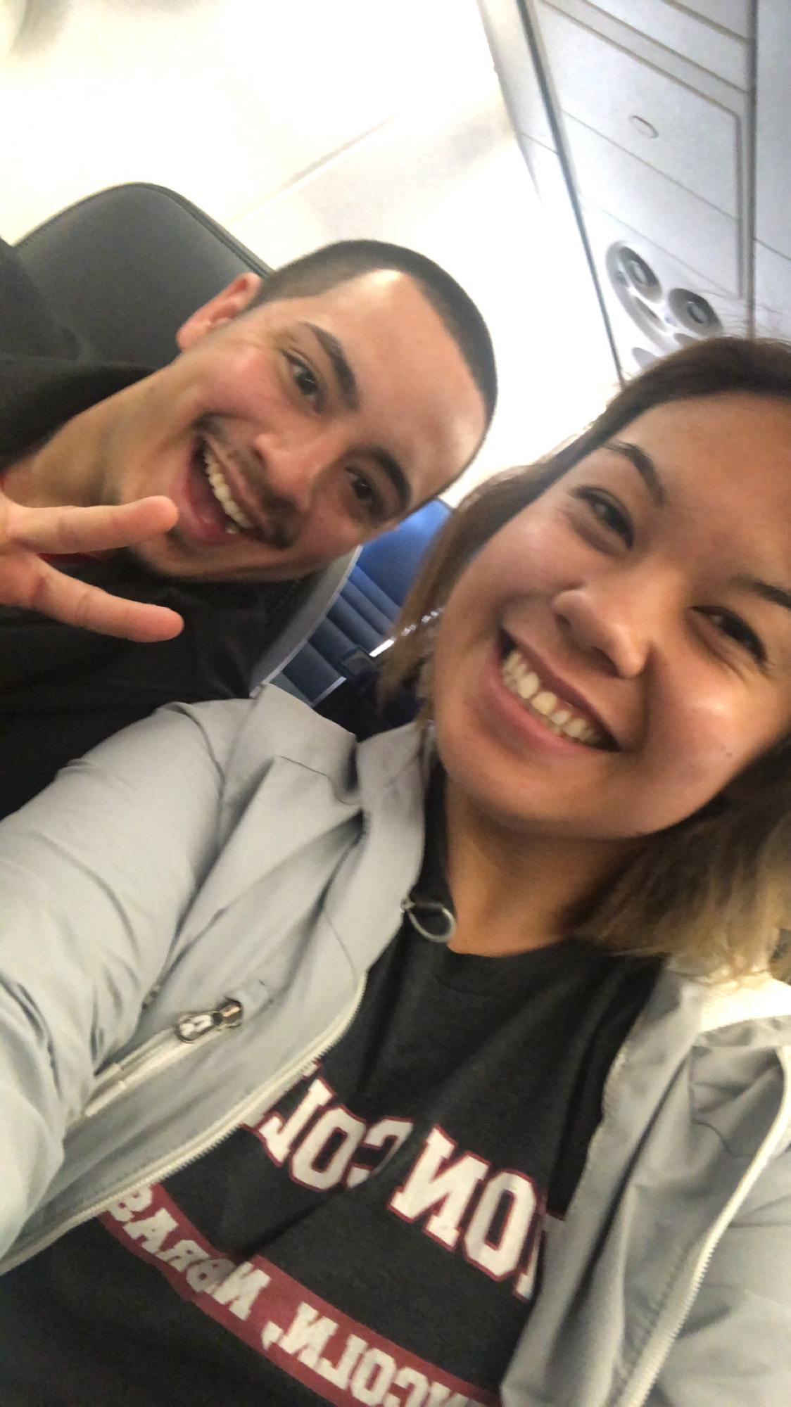 Davids first Airplane ride!