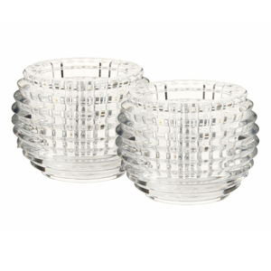 Baccarat Votive Candle Holders, Set of 2 / Set de 2 portavelas Baccarat Votive