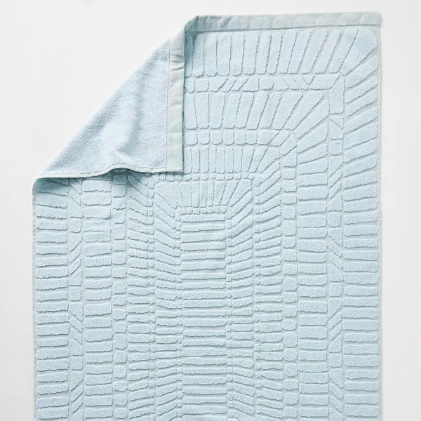 Leighton Cotton Towel Collection - Mint Bath Sheet