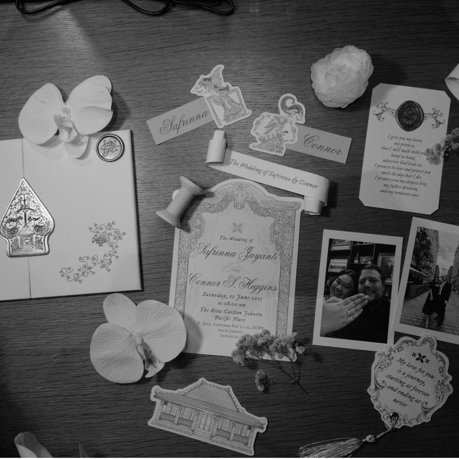 Invitation and Keepsakes