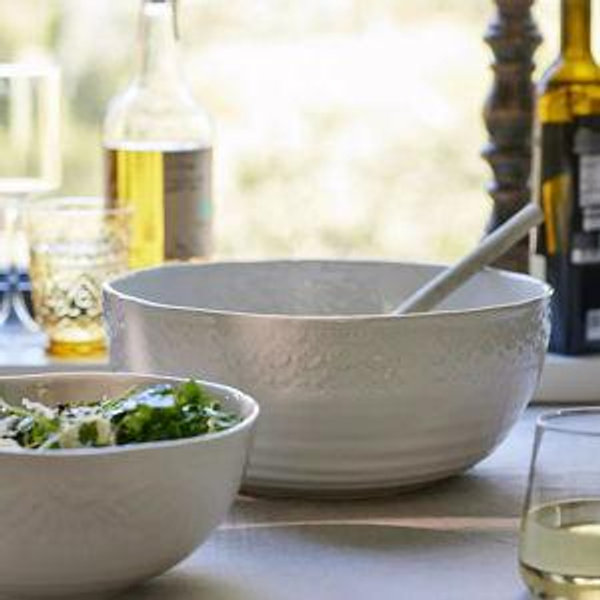 Old Havana Serving Bowl, White