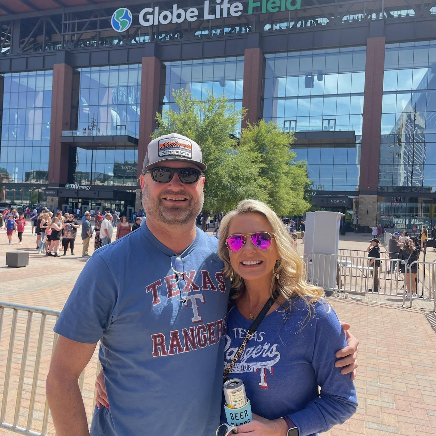 Opening weekend of Texas Rangers Baseball 2023. The year they won the World Series!