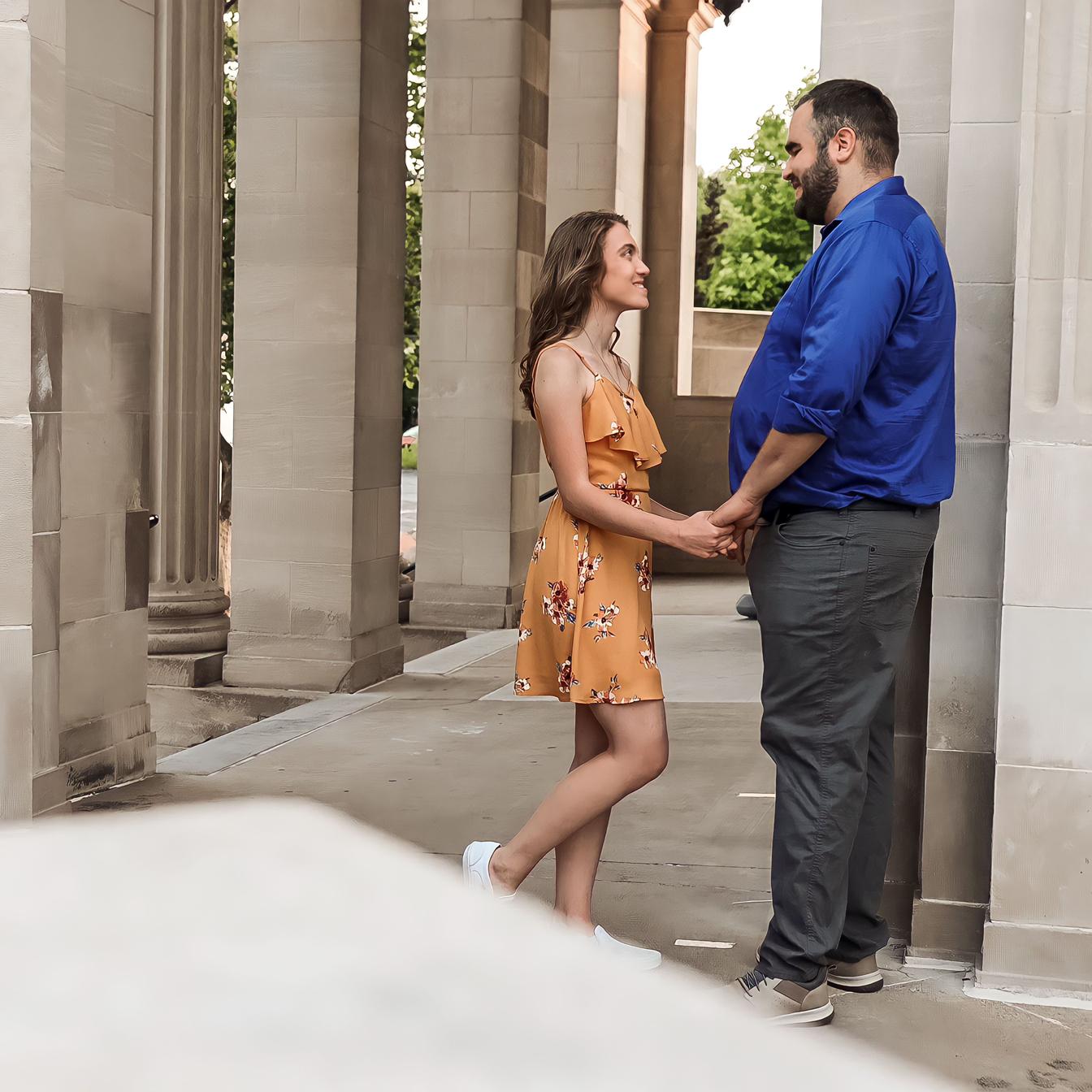 Love love love our engagement photo session!! 😍