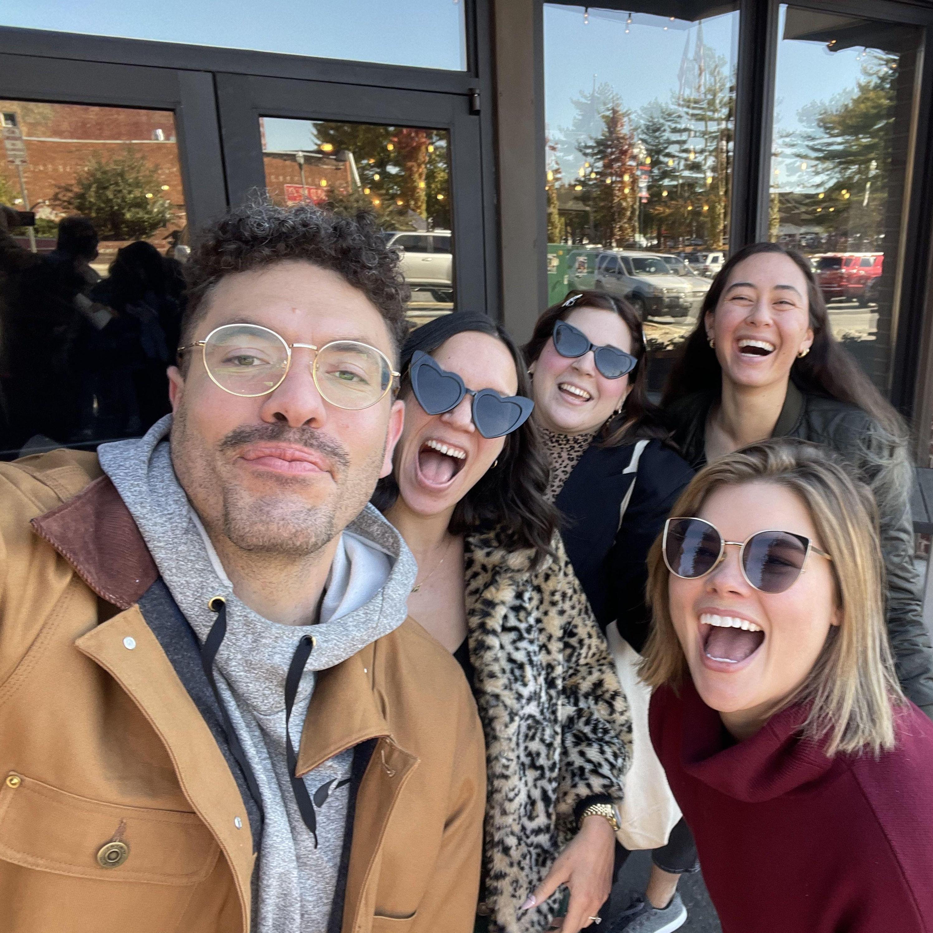 A gaggle of holmies from Mr Holmes Bakehouse reunite in Tennessee