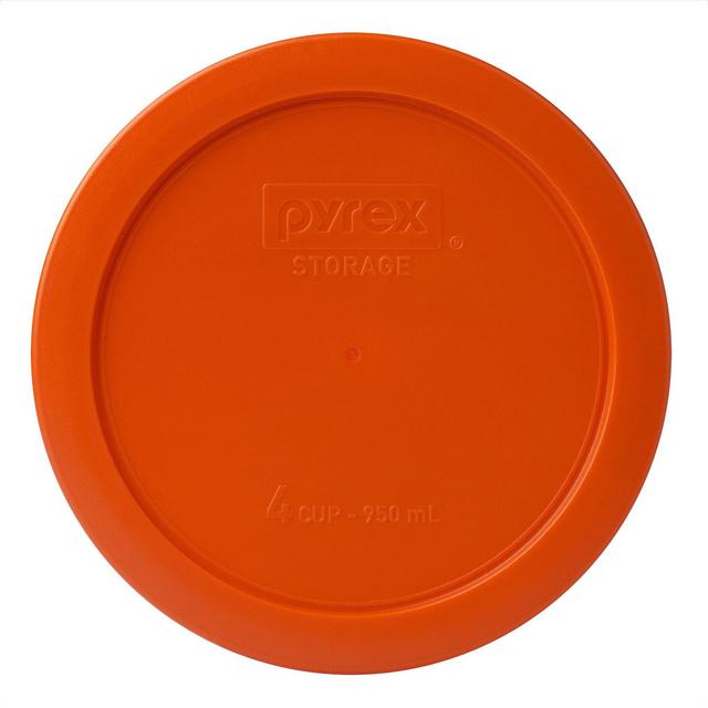 Pyrex®Orange Lid for 4-cup Glass Food Storage Container