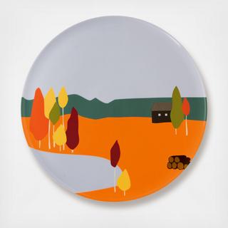 Destination Round Shared Plate