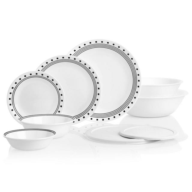 Corelle® Livingware City Block 78-pc Dinnerware Set