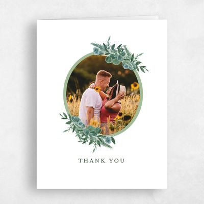 White Wedding Thank You - Chai Photo