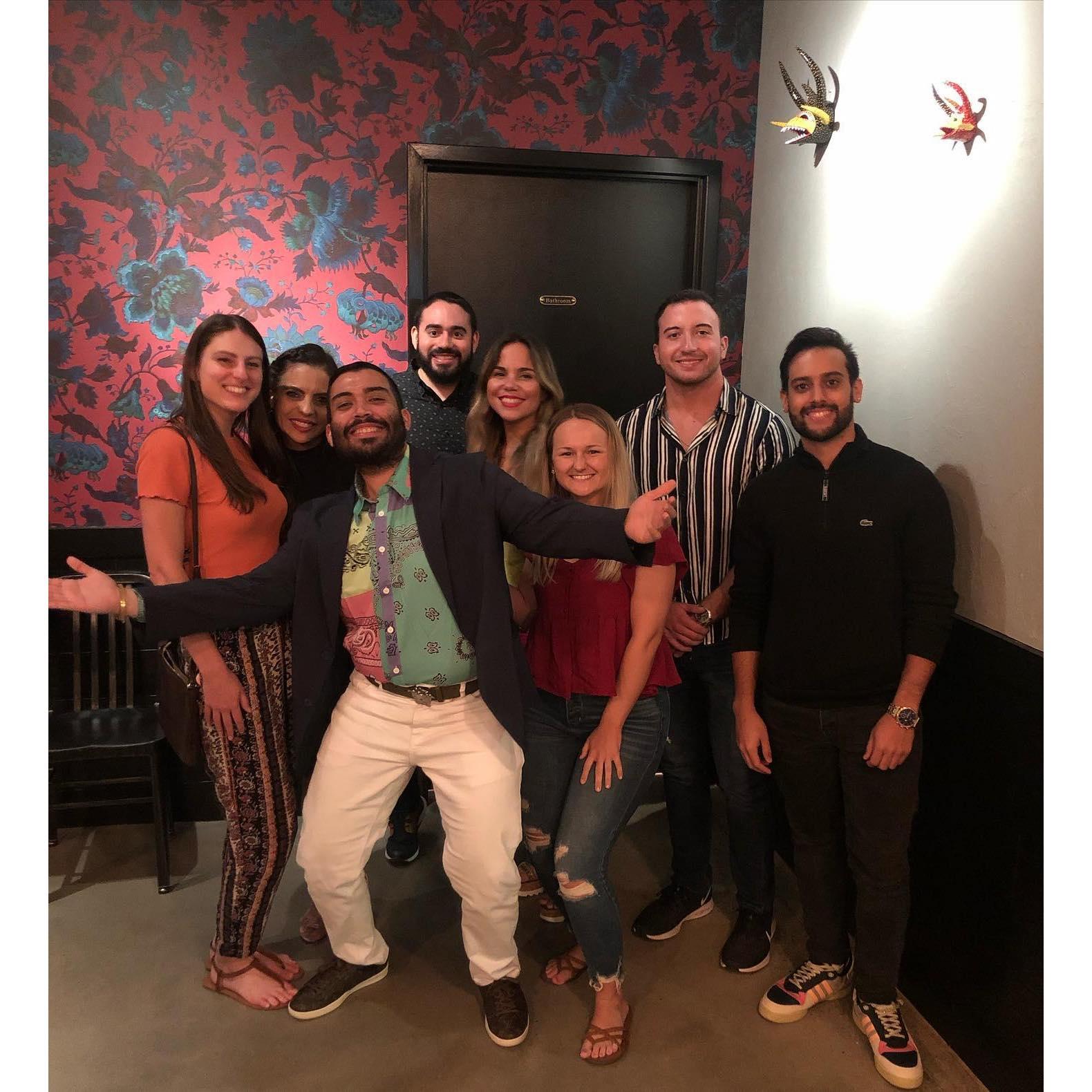 We got reunited here (Angel's Bday). We spent the whole night talking and then Ivonne left after dinner and Matt got upset because he wasn't done talking to her LOL