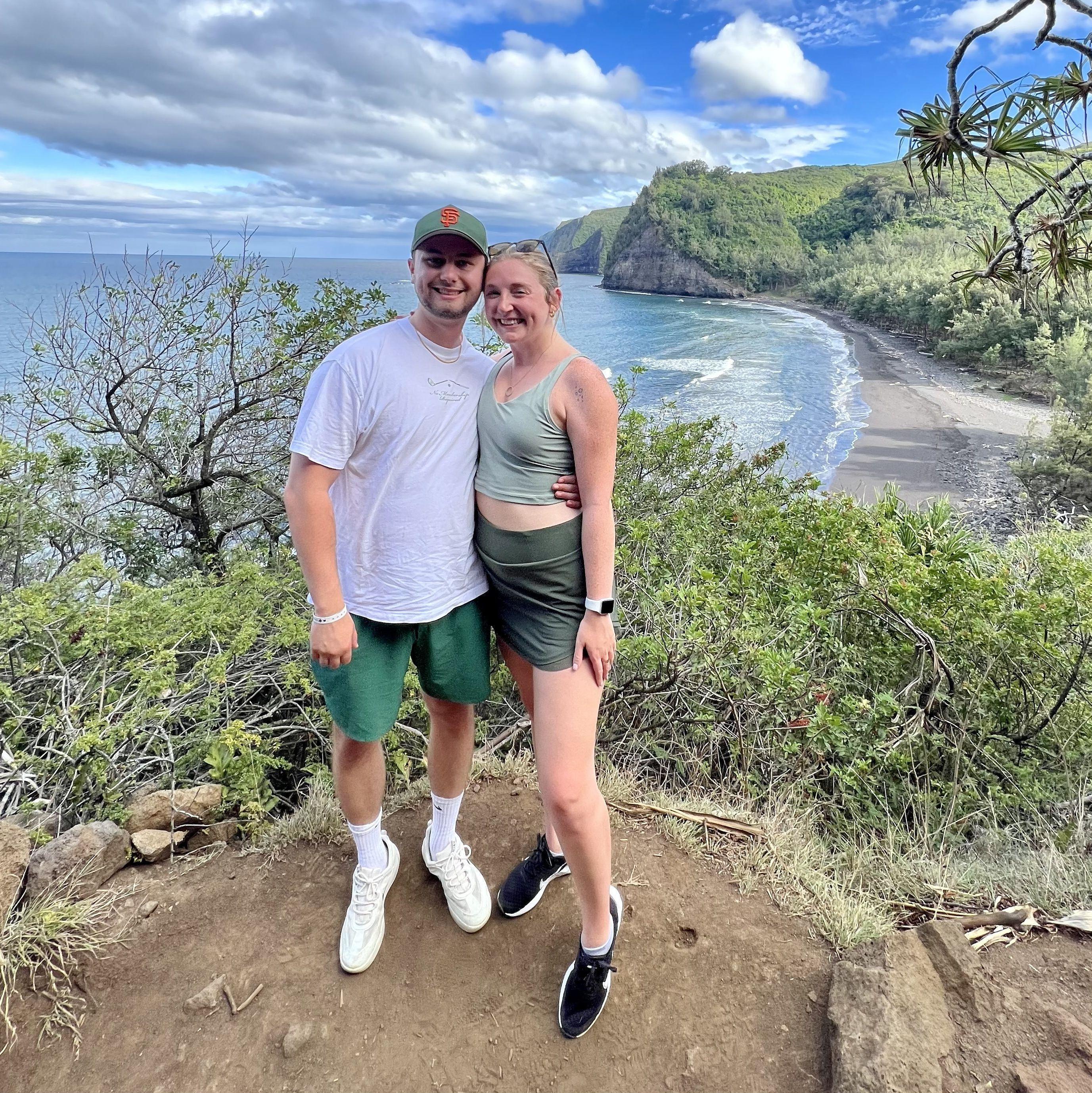 Our fourth anniversary - a trip to Kona, Hawaii!