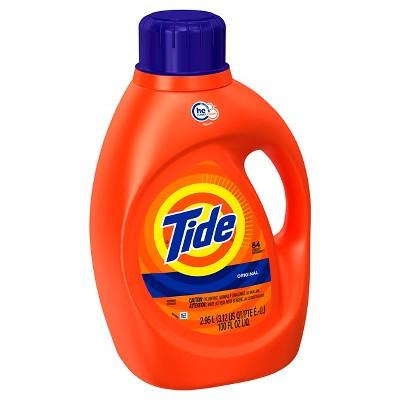Tide Liquid Laundry Detergent - 100 oz