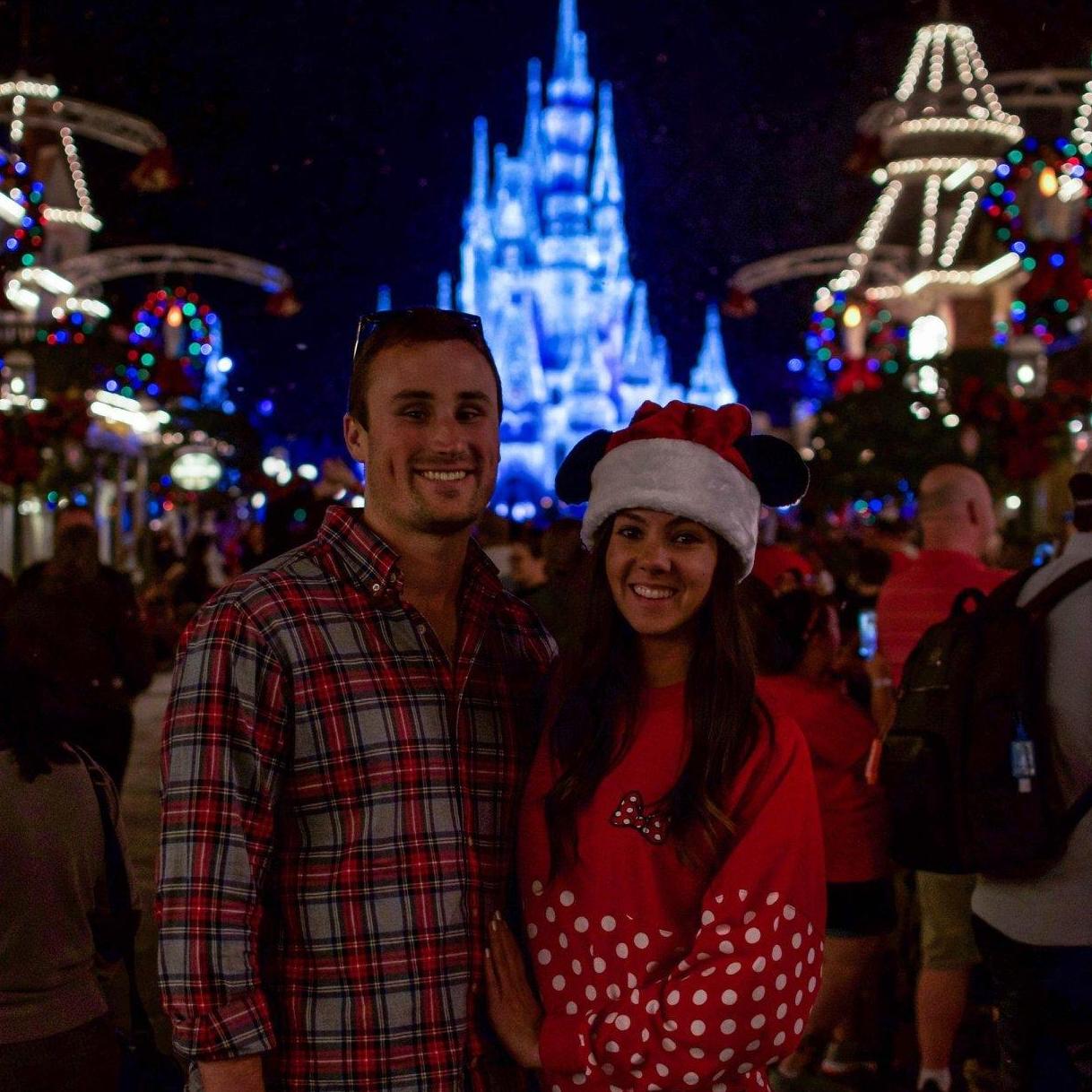 Disney World during Christmas 2018
