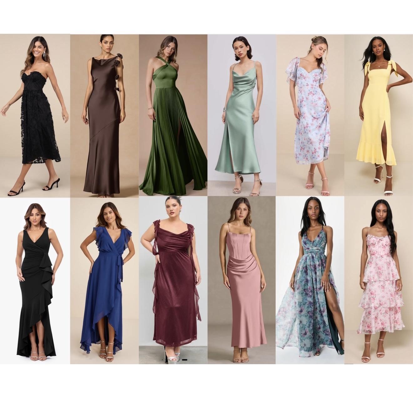 Wedding colors are Dusty Blue, Ivory and White. Spring vibes in October! 😊

Recommended Attire for Ladies!