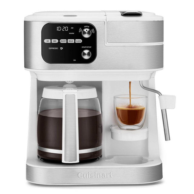 Cuisinart Coffee Center Barista Bar 4-in-1 Coffee Maker Stainless Steel
