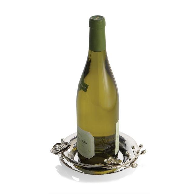 Michael Aram White Orchid Wine Coaster