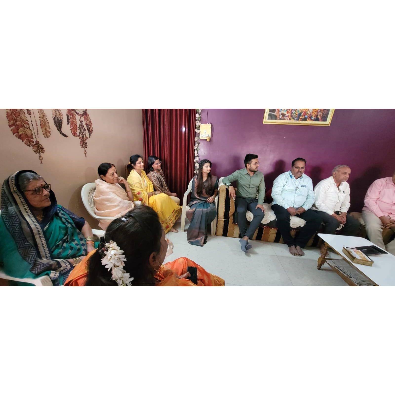 When our families met (Kande Pohe Karyakram!)