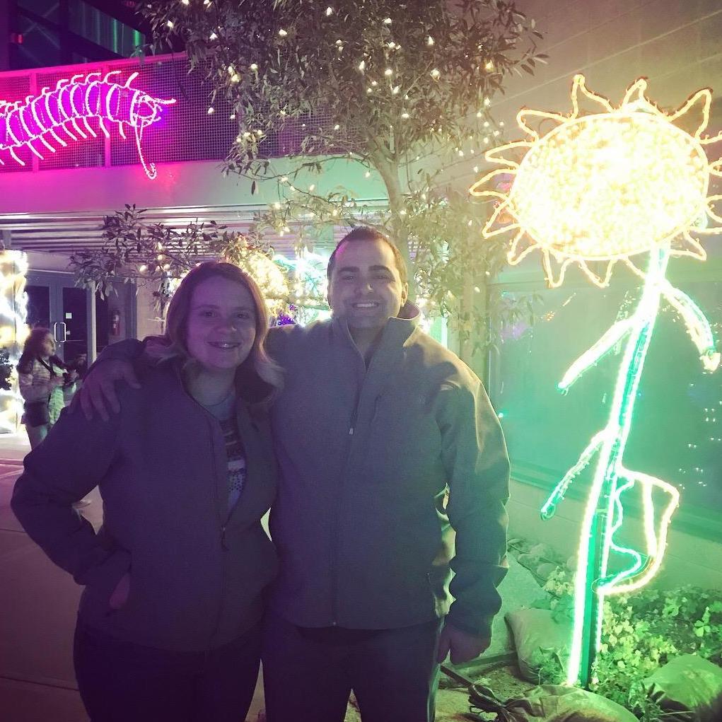 River of lights