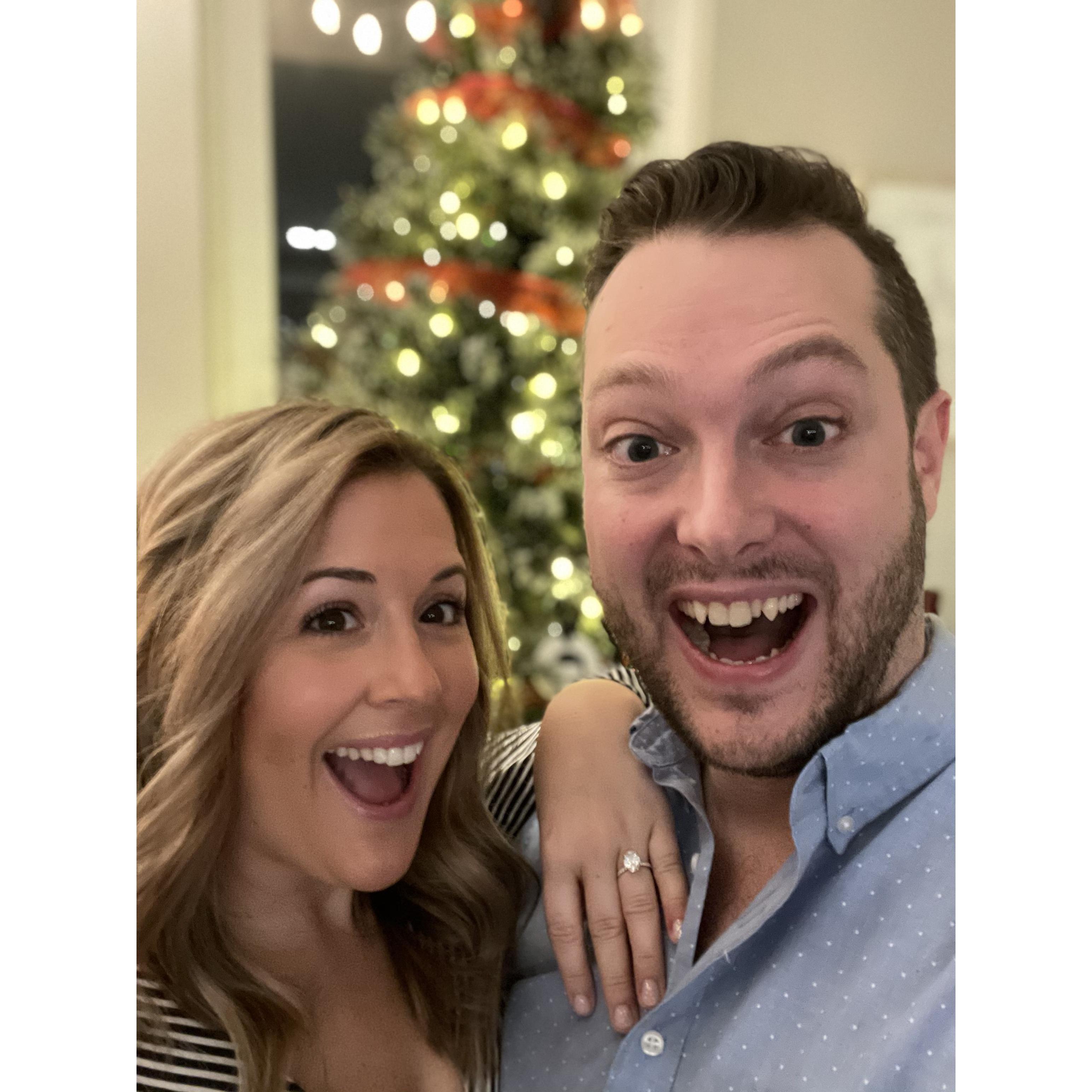 She said yes!