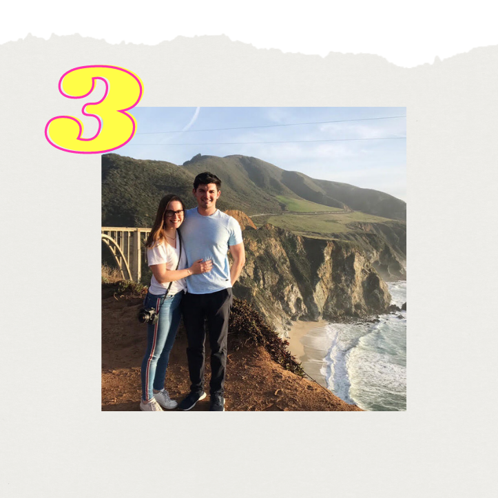 Andrew & Rachel take their first little roadtrip up the coast of California through Big Sur. Rachel determines Andrew is bearable in a car for 8+ hours, so things are looking good...