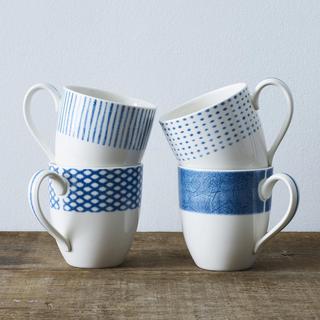 Hammock Assorted Mugs, Set of 4