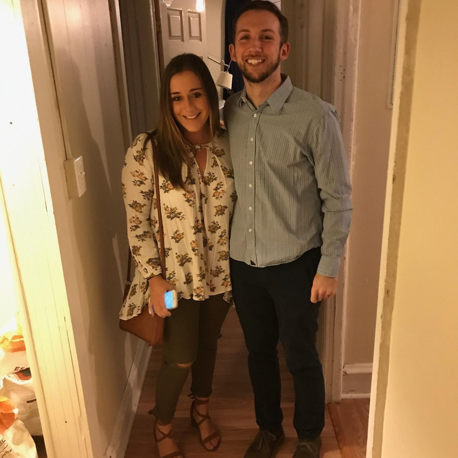 Our first date in Fall 2017!