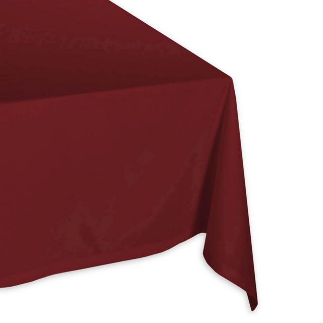 Design Imports Finishing Touch 52-Inch x 70-Inch Oblong Tablecloth in White