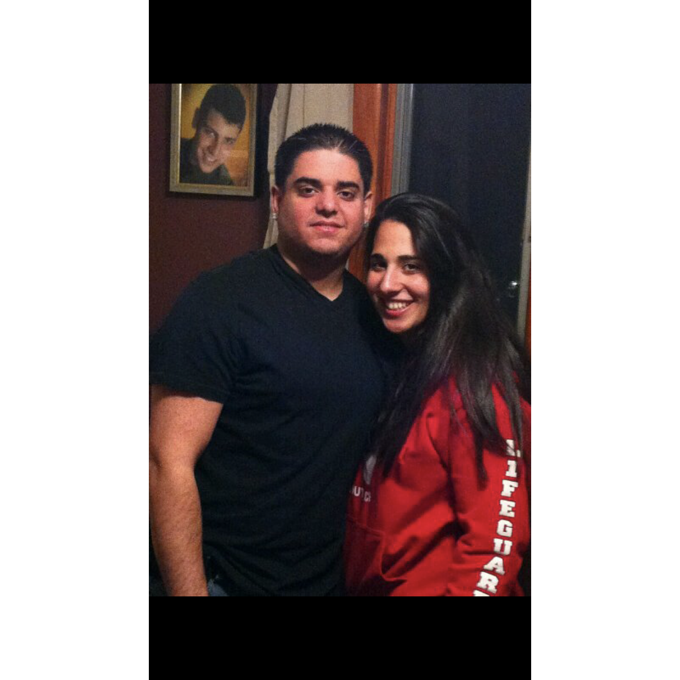 Our very first picture of us, Circa 2011