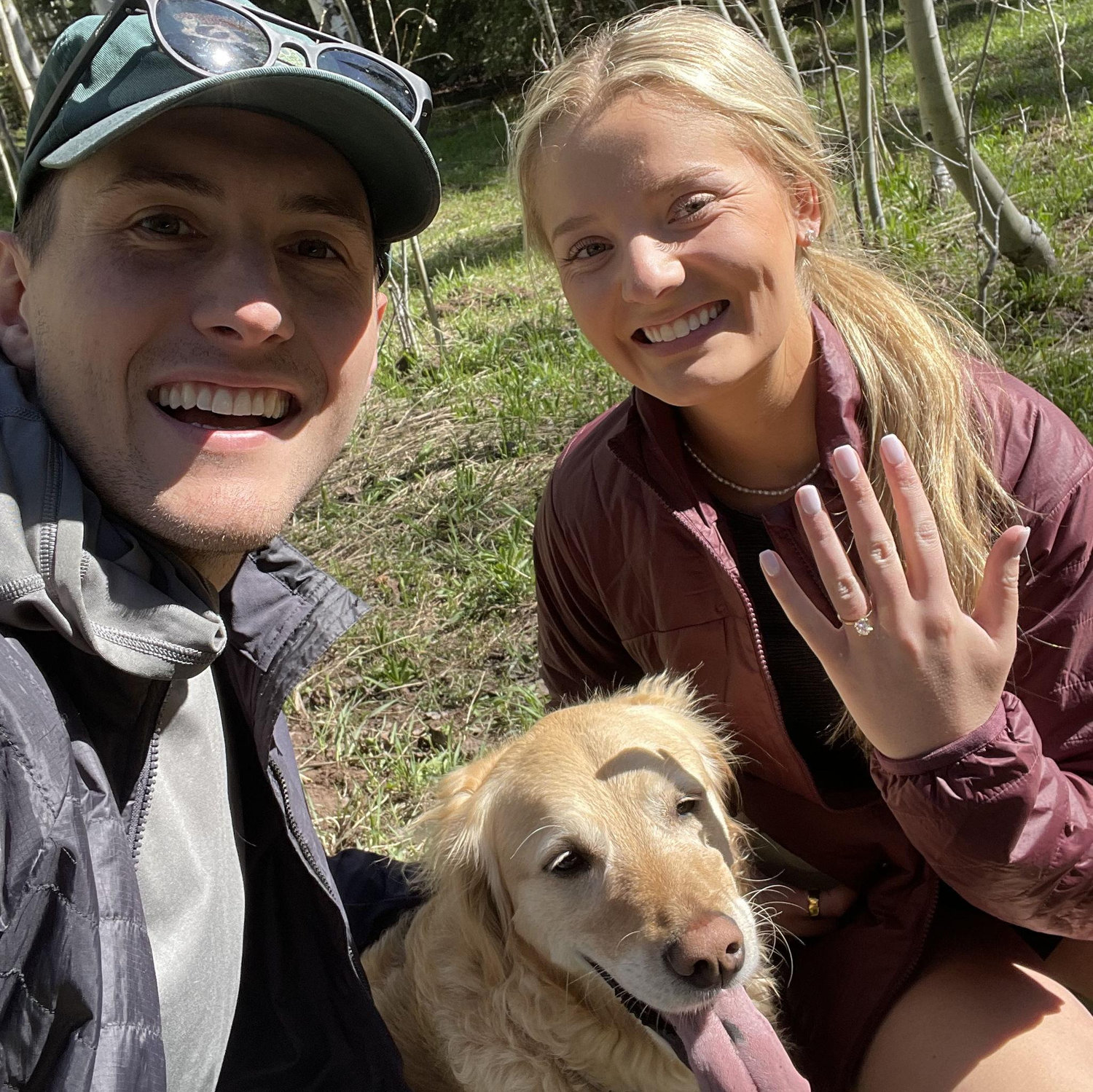 May 2025 - right after we got engaged