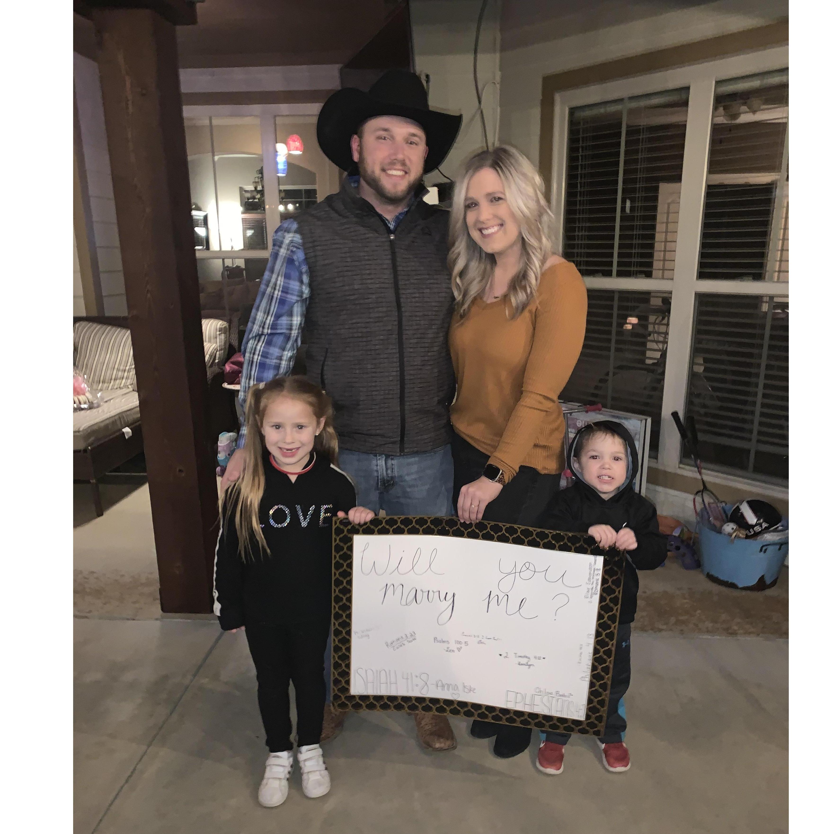 NATALIE AND HUDSON are really excited too!