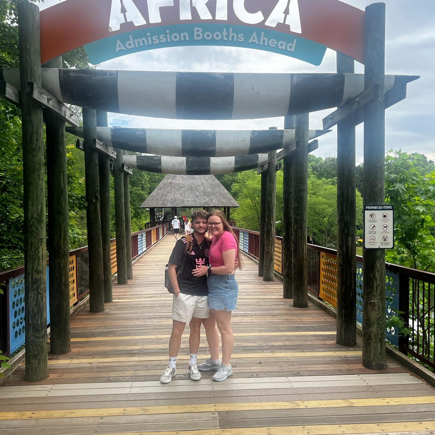 6 month anniversary at NC Zoo!
